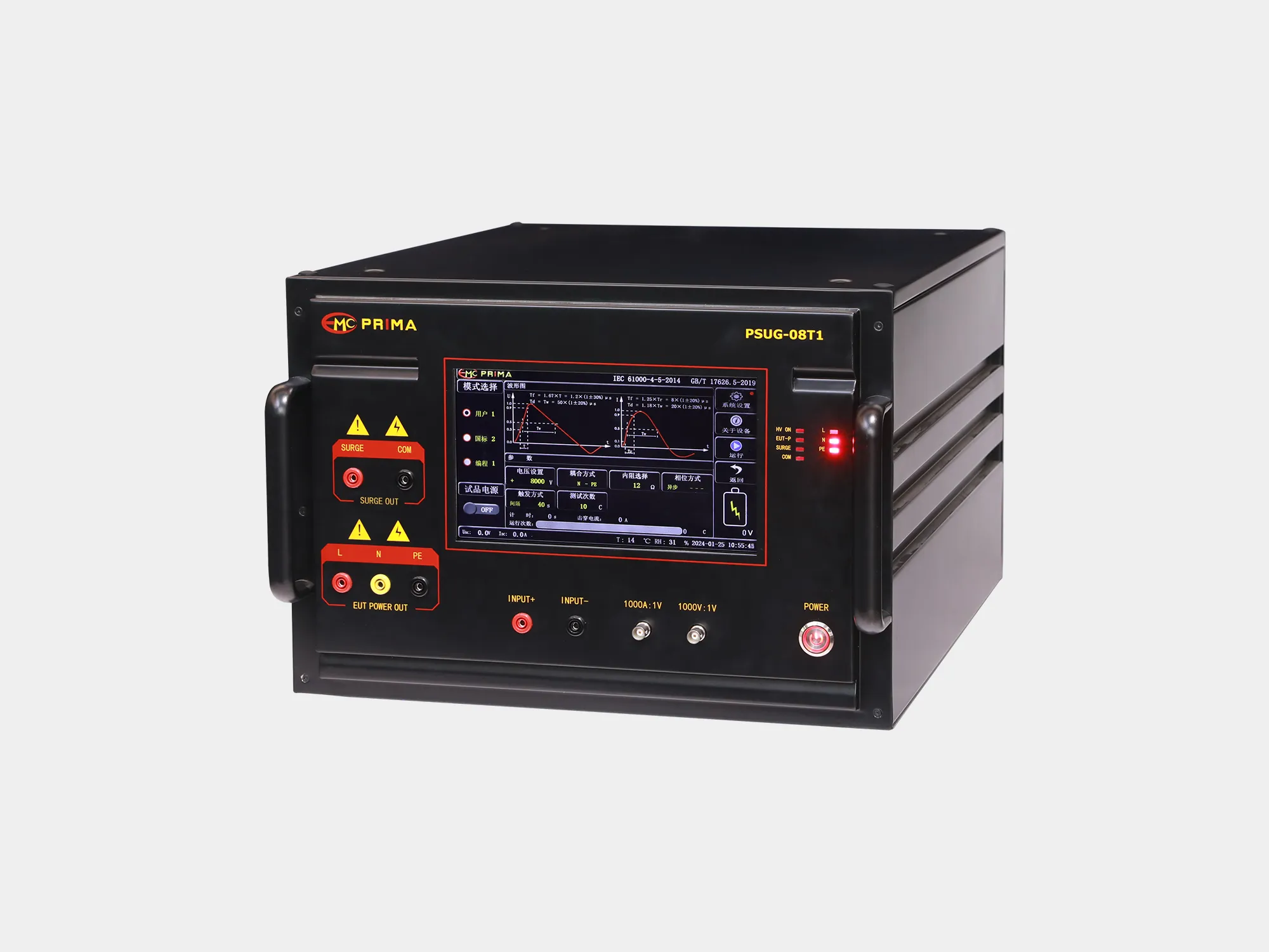 普锐马PRIMA PSUG-08T1雷击浪涌发生器